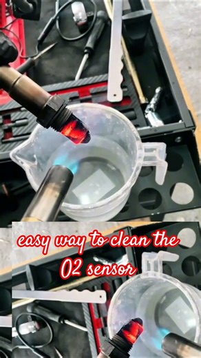 easy way to clean the O2 sensor @apm motor chanel