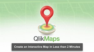 Create an Interactive Map in Qlik using QlikMaps.. In Less Than 2 Minutes
