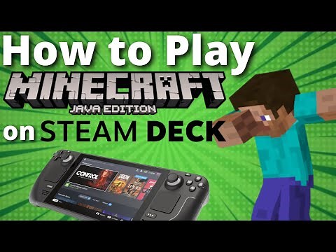 How to play Minecraft: Java Edition on the Steam Deck