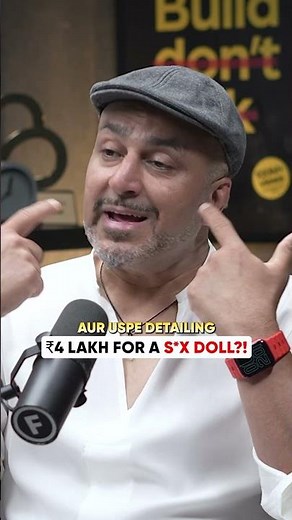 Inside India’s Most Expensive S*x Doll | Raj Armani | Raj Shamani #shorts