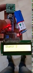 Arduino Pedometer Counts Your Steps