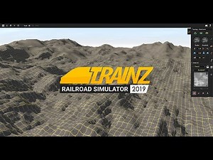 Trainz 2019 - Terrain Editing - How to Manipulate Terrain (Topology tab)