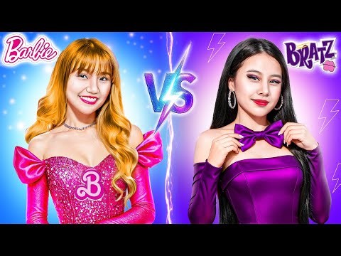Gauche Ou Droite ? Barbie Vs Bratz Au Défi De Déguisement!
