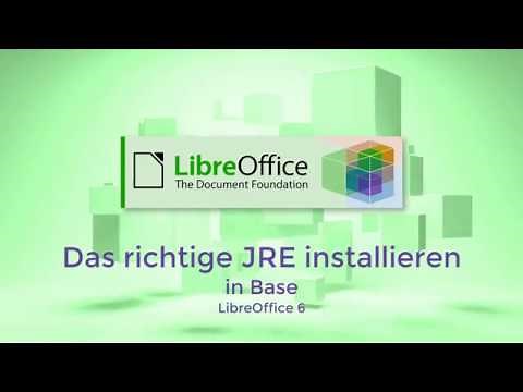 LibreOffice: Das richtige JRE installieren (German/Deutsch)