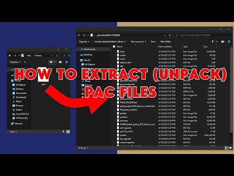 How To Extract (Unpack) PAC Files (PAC Firmware) - [romshillzz]