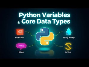 🤯 PYTHON BASICS: Variables & Data Types EXPLAINED in 10 Minutes! (MUST-KNOW)