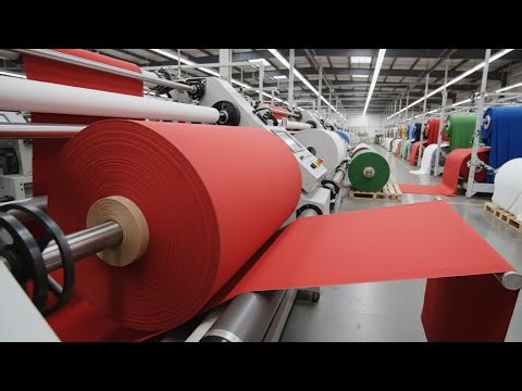Inside a Mega Textile Factory | Complete Step By Step Working Process
