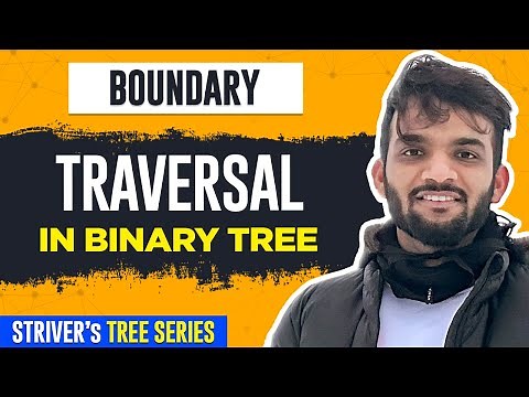 L20. Boundary Traversal in Binary Tree | C++ | Java