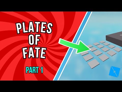 How To Make Plates Of Fate (Part 1) - Roblox Scripting Tutorial