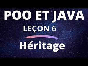 JAVA Leçon 6 # Héritage (partie 1)
