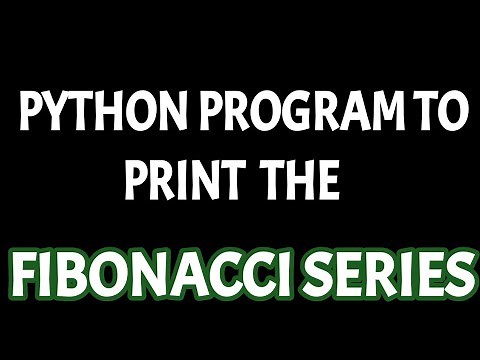 Python program to print fibonacci series upto n terms using for loop