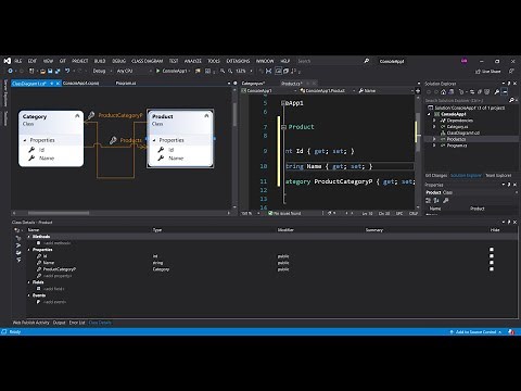 Class Diagram in Visual Studio 2019 | Class Designer Getting Started