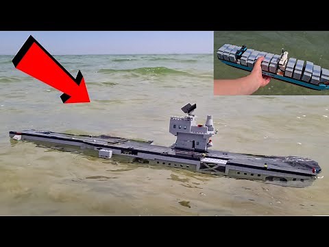 DO LEGO BOATS FLOAT IN THE SEA ?? #2