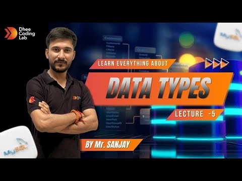SQL Made Easy : Data types?