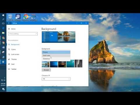 Settings Preferences in Windows 10