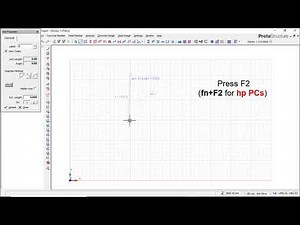 Prota Structure Tutorial : Video (2) Drawing the Axis