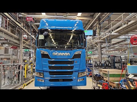 Inside Scania production: Manufacturing process at the Truck Factory