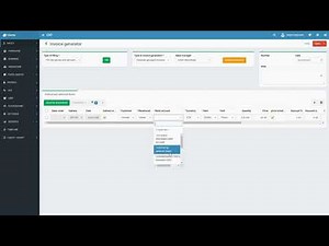 ERP Invoice generator