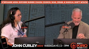 1.3K views · 19 reactions | Burien City Councilmember Stephanie Mora joins John in the studio to discuss the intense conflict between the city council and the city manager, her upcoming election challenge, and the city’s sudden shift toward progressivism. They also dive into the alarming rise in crime linked to Burien’s DECS area. Get an inside look at the political drama and challenges facing Burien today. | KIRO Newsradio 97.3 FM | Facebook