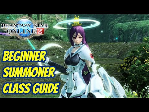 Beginner Summoner Class Guide Phantasy Star Online 2 - pso2