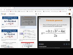 Programación Básica con Visual Basic 2019. Formula general (1era. parte)