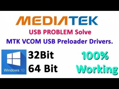 Install Driver Mediatek MTK Preloader Windows 10 64 Bit