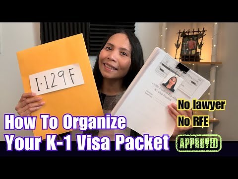 Our K-1 Visa Packet | How To Assemble I-129F Application & What Documents You Need