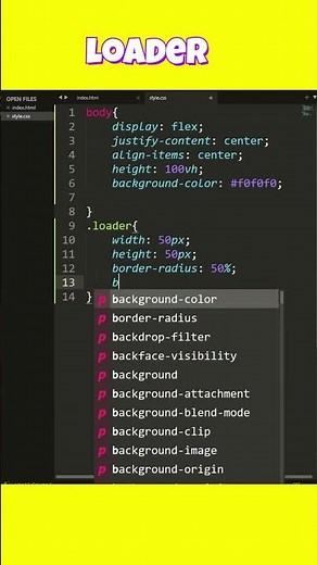 How to Create a Loading Spinner using HTML and CSS | CSS @keyframes Animation