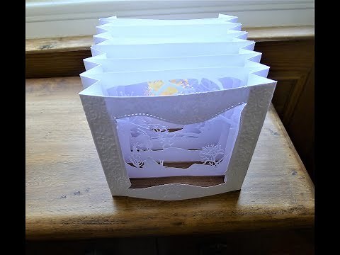 Tunnel book Tutorial 2. Assembling the scene for a tunnel book or shadow card