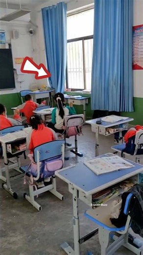 Teacher Was Late, Students Turned Class into Playground