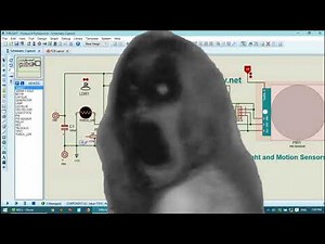 Light & Motion Sensor Circuit Schematic (LDR + PIR) 2 in 1