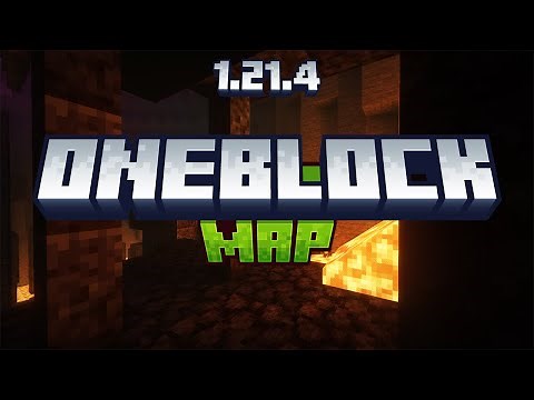 How To Download & Install One Block Map in Minecraft 1.21.4