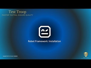 02. Robot Framework Installation