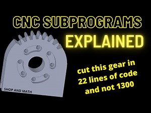 cnc subprograms explained