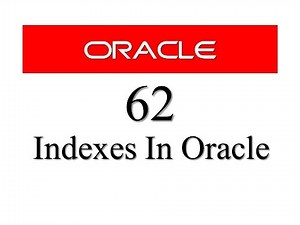 SQL tutorial 62: Indexes In Oracle Database By Manish Sharma RebellionRider