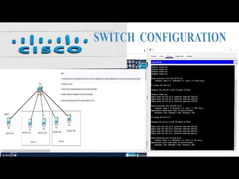Cisco basic Switch Configuration | Cisco packet tracer