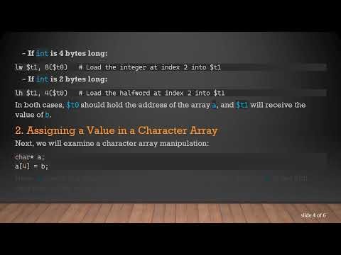 Understanding the MIPS Equivalent of C+ + Code