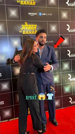 Elvish Yadav and Sonam Bajwa of the web series Aukaat Ke Bahar 😱😳 #shortsfeed #ytshorts #shorts