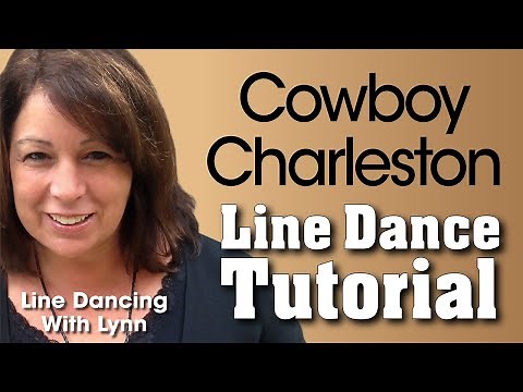 COWBOY CHARLESTON -- Line Dance TUTORIAL
