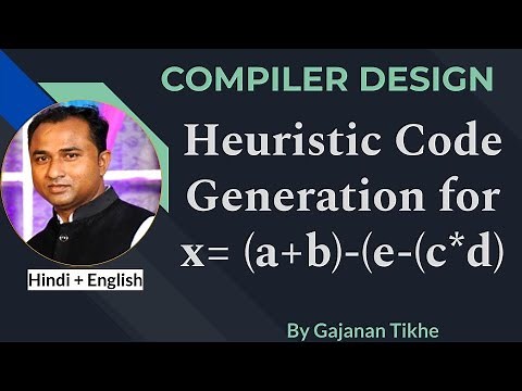 Heuristic Code Generation Algorithm with Example | Compiler Design