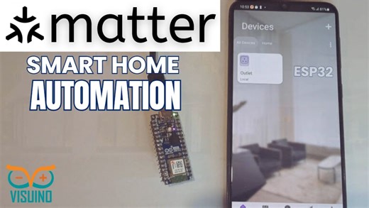 Control LED Via Phone App – Arduino ESP32 Home Automation Using Matter