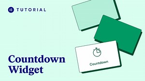 Add a Countdown Timer to WordPress with Elementor's Countdown Widget - Academy