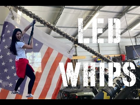 Nilight LED Whip Lights for ATV or UTV I Installation