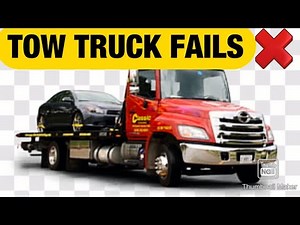 Top Epic Tow Truck Fails (Compilation) ✔️