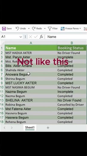 Select Data Fast! ⚡#excel #shortcuts #fast