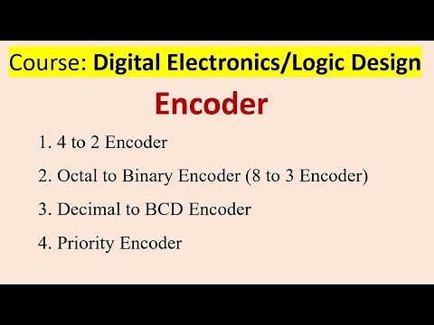 Encoders: Types of Encoders