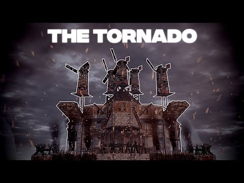 The Tornado - The Most OVERPOWERED Small Group Base In Rust - Rust Base Tutorial 4K