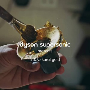 858 reactions · 209 shares | Designed by James Dyson, this Dyson Supersonic™ hair dryer has been gold leafed, using traditional methods. Available now at Dyson Demo stores and dyson.com. | Dyson | Facebook