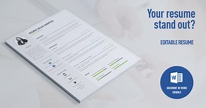 The best easy-to-edit résumé models in Word