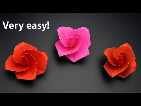 How to Make an Origami Rose | Easy Paper Flower for Beginners